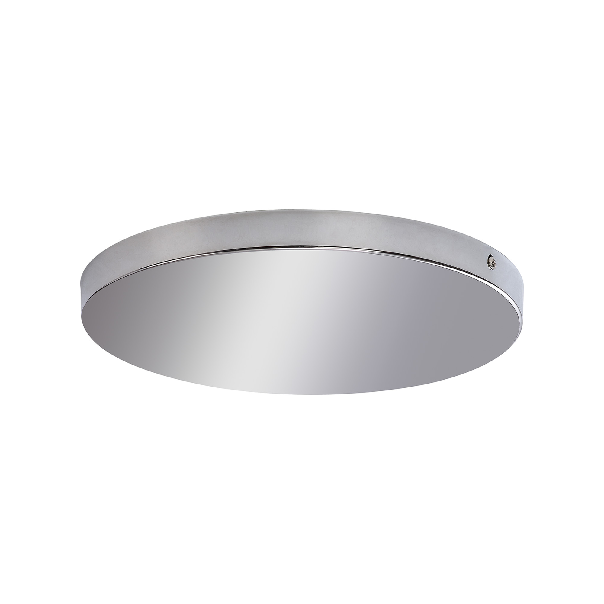 D0829CH/NH  Hayes No Hole 28cm Round Ceiling Plate Polished Chrome